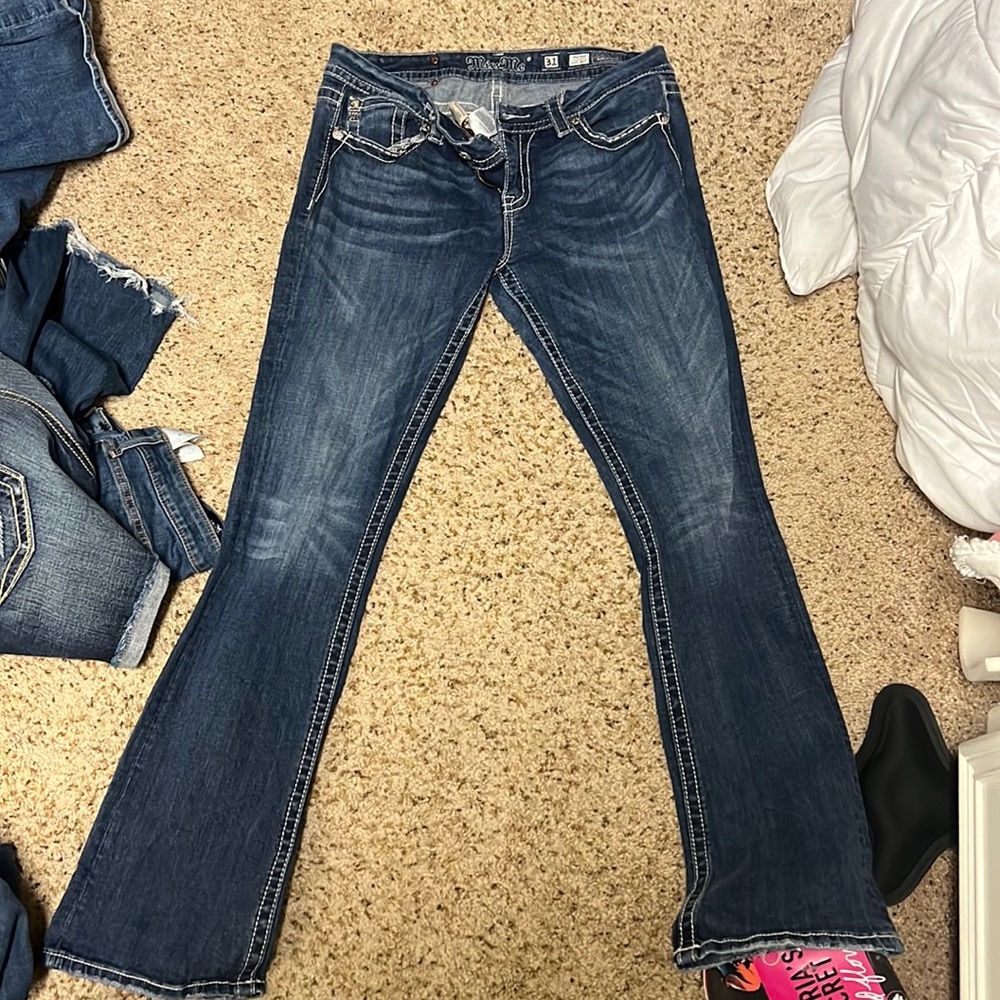 Cute boot cut miss me jeans